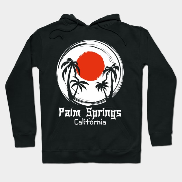 Palm Springs California Hoodie by Jennifer